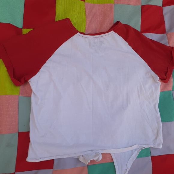 NETFLIX STRANGER Things Licensed Tie-up Medium T-Shirt Cute Sleeves 😍 - Picture 10 of 15